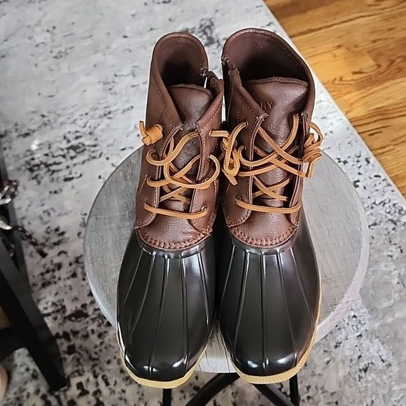 Sperry Topsider  Outdoor Waterproof  Duck Boot Unisex Kids Size 6 - Picture 2 of 9